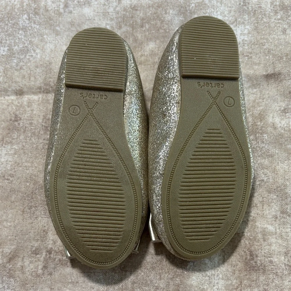 Carter's Sparkly Gold Kids Dress Shoes